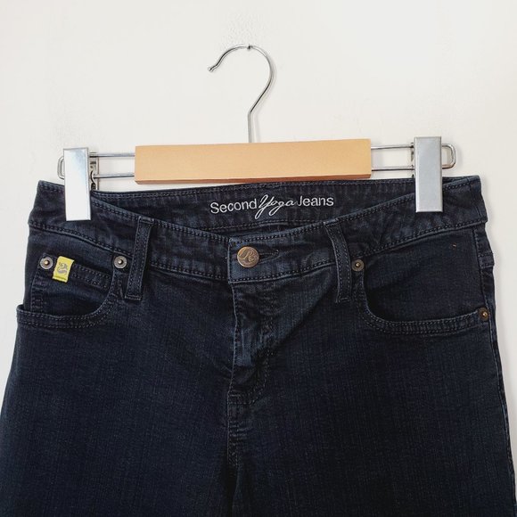 SECOND YOGA Black Straight Leg Jeans - Picture 7 of 11